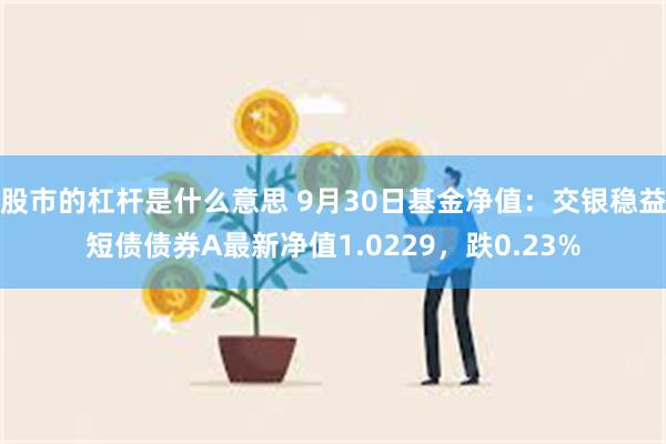 股市的杠杆是什么意思 9月30日基金净值：交银稳益短债债券A最新净值1.0229，跌0.23%